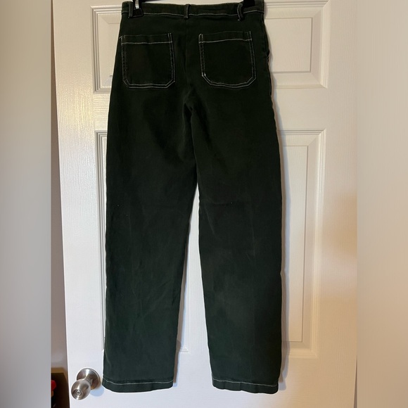 Edit By Nine Hunter Green Jeans size Small - Picture 3 of 10